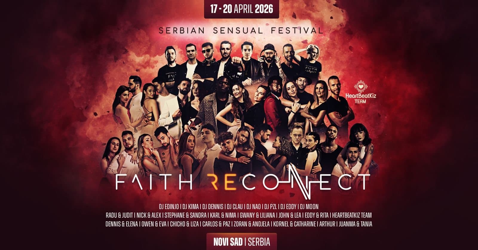 Faith ReConnect Serbian Sensual Festival 2026