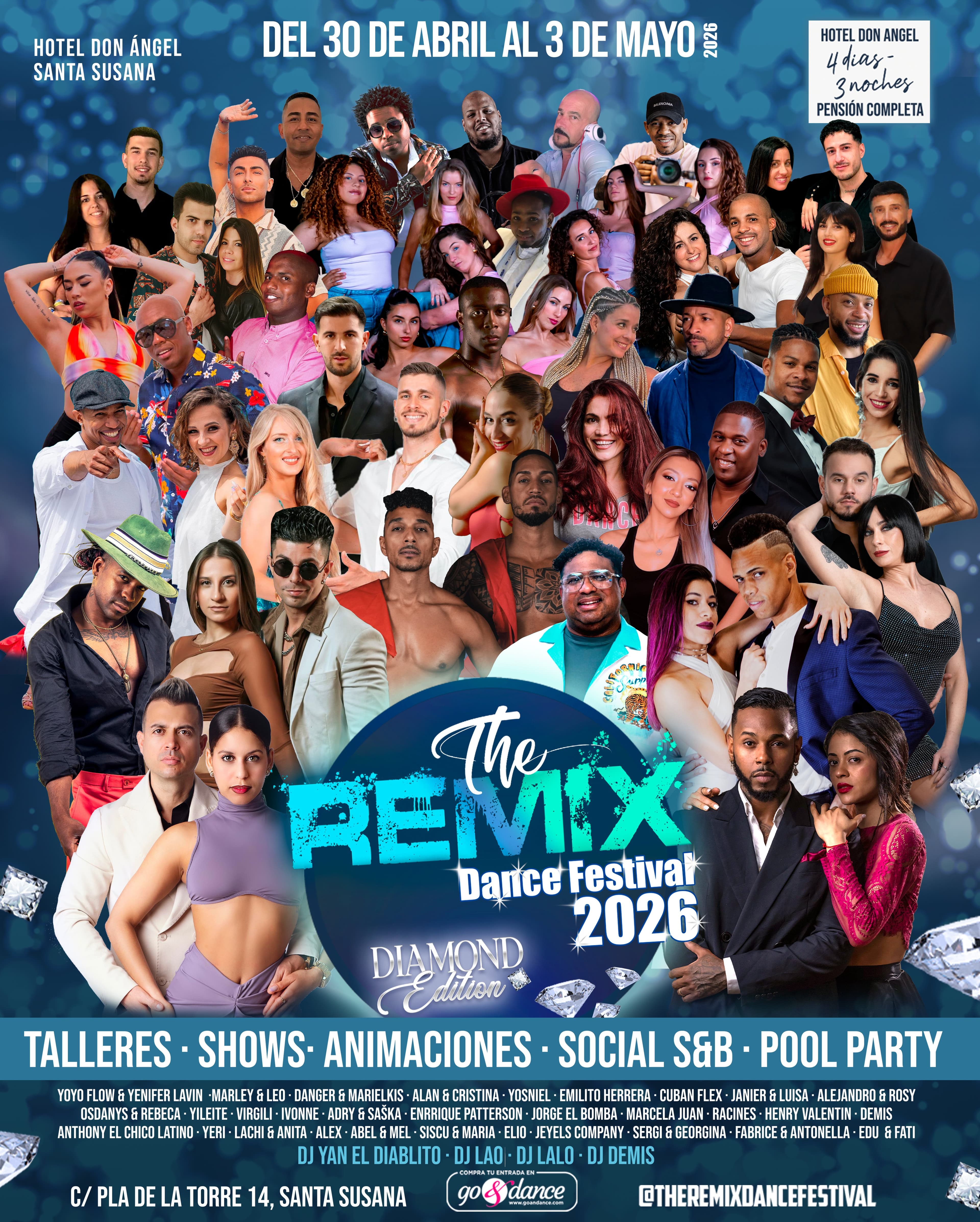 THE REMIX DANCE FESTIVAL 2026 - DIAMOND EDITION