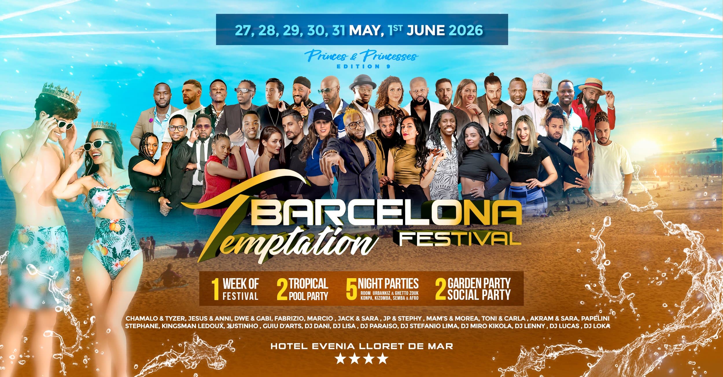 Barcelona Temptation Festival 2026 ( Princess & Princesses Edition)