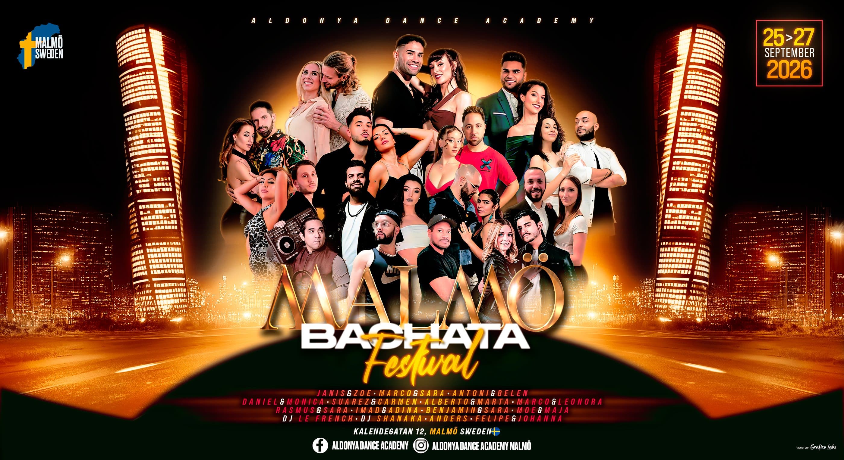 Malmö Bachata Festival (Sweden) - Septiembre 2026