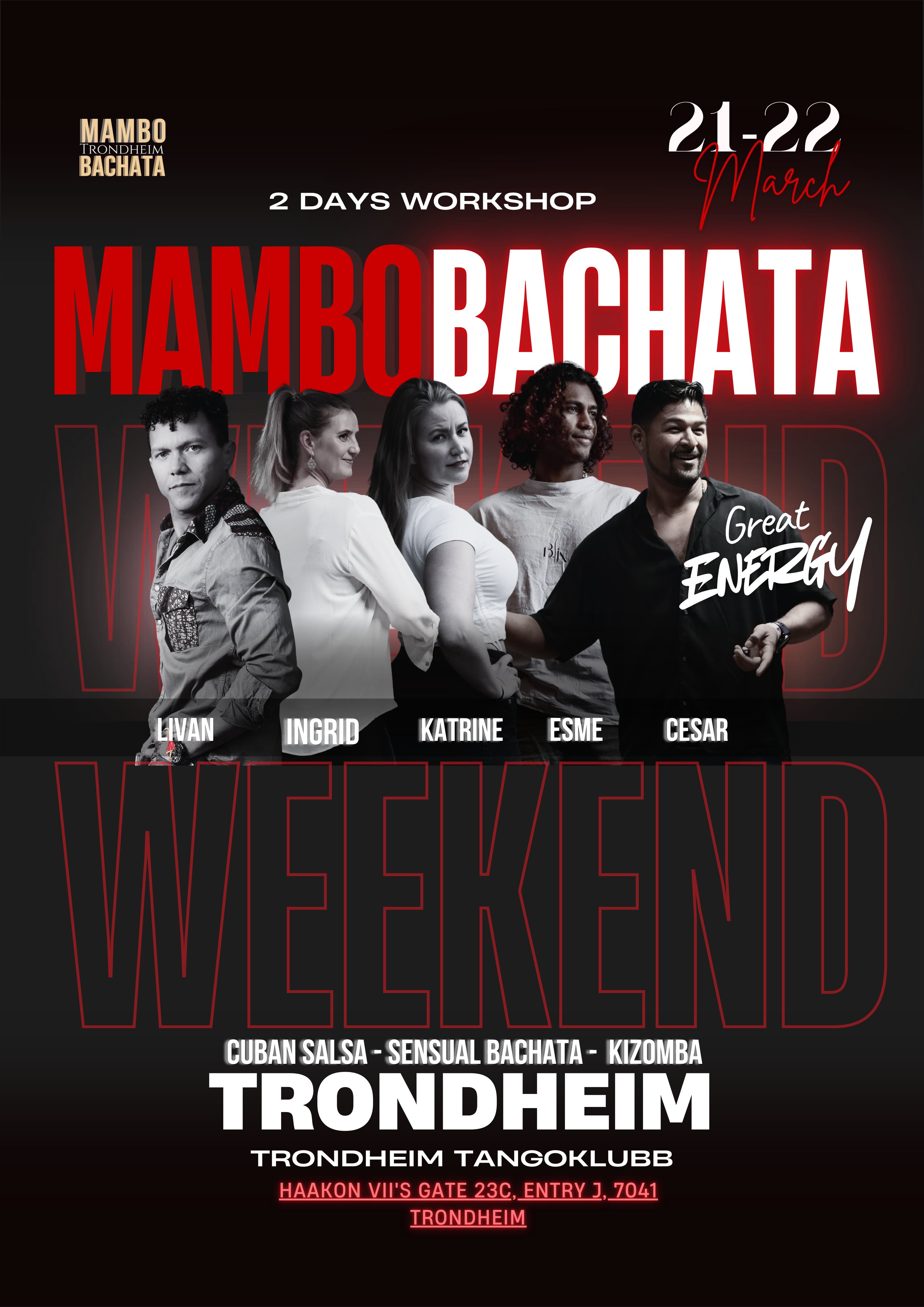 Mambo Bachata Weekend (March 2026)