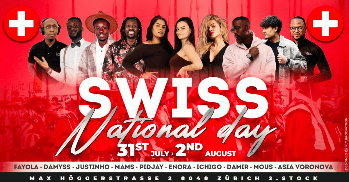 Swiss National Day Urban Kiz Weekender 8 edition